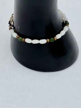 Vtg Carol Dauplaise Beaded Necklace Signed Patent 3427691 Slide Clasp 1970s 1980